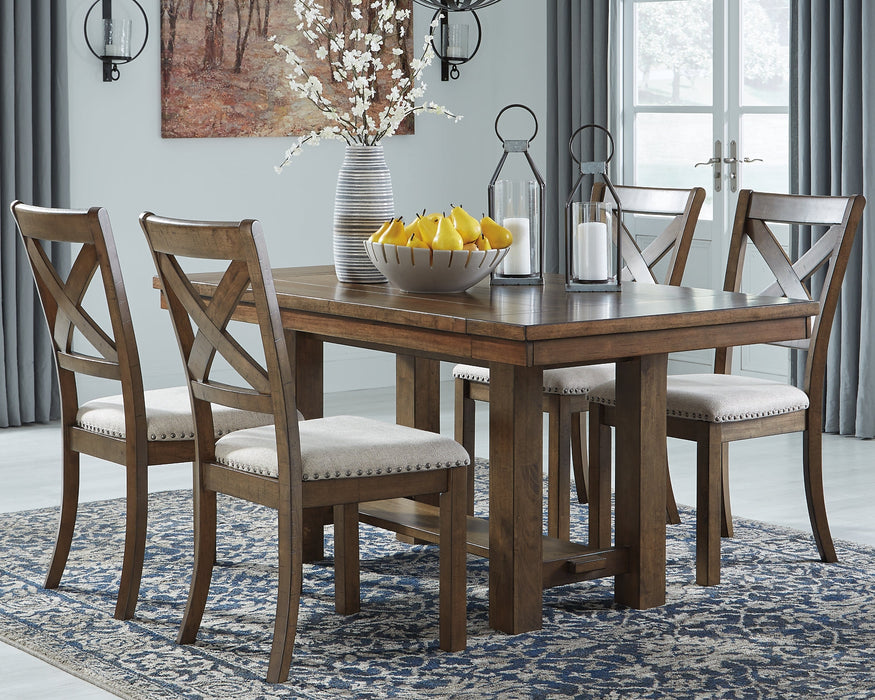 Moriville Dining Table and 4 Chairs Royal Furniture