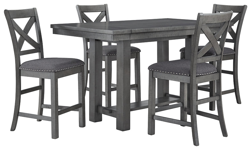 Myshanna Dining Table and 4 Chairs Royal Furniture