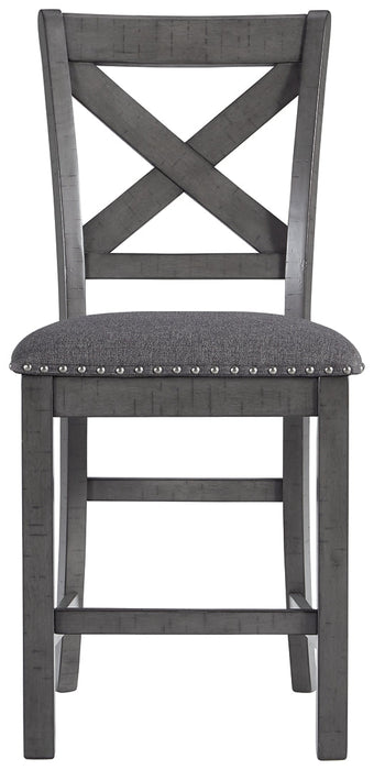 Myshanna Upholstered Barstool (2/CN) Royal Furniture