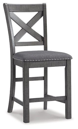 Myshanna Upholstered Barstool (2/CN) Royal Furniture