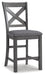 Myshanna Upholstered Barstool (2/CN) Royal Furniture