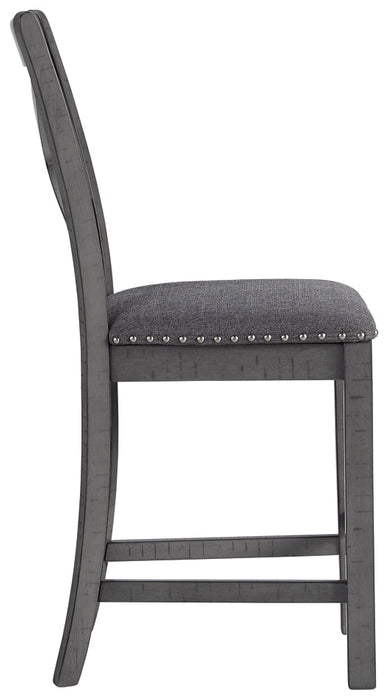 Myshanna Upholstered Barstool (2/CN) Royal Furniture