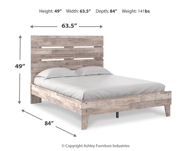 Neilsville Queen Panel Platform Bed Royal Furniture