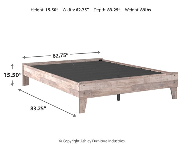 Neilsville Queen Platform Bed Royal Furniture