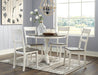 Nelling Dining Table and 4 Chairs Royal Furniture