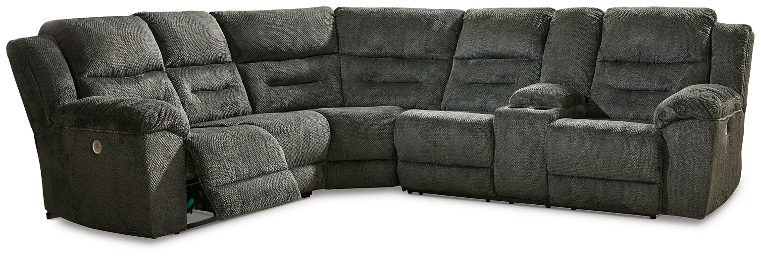 Nettington 3-Piece Power Reclining Sectional Royal Furniture