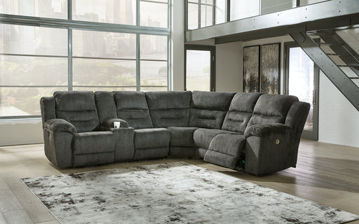 Nettington 3-Piece Power Reclining Sectional Royal Furniture