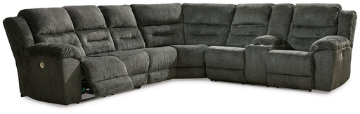 Nettington 4-Piece Power Reclining Sectional Royal Furniture