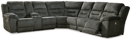 Nettington 4-Piece Power Reclining Sectional Royal Furniture