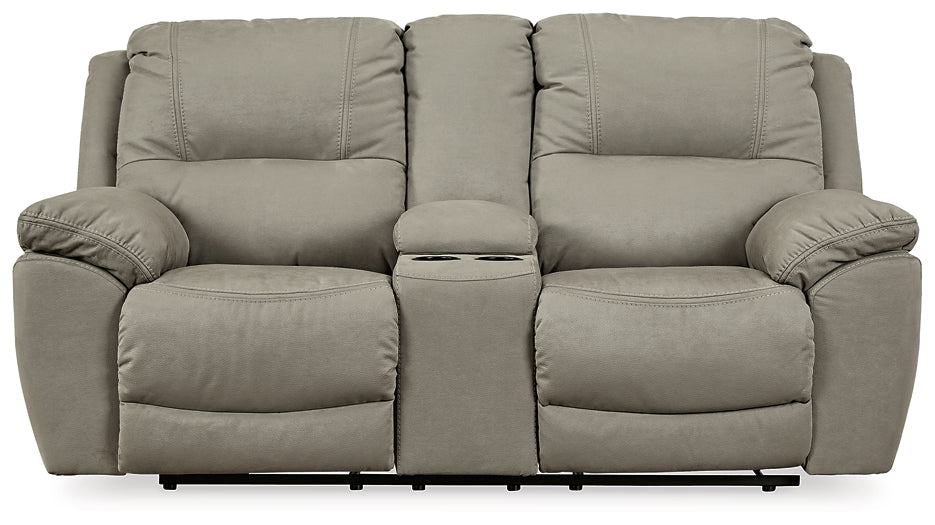 Next-Gen Gaucho DBL Rec Loveseat w/Console Royal Furniture