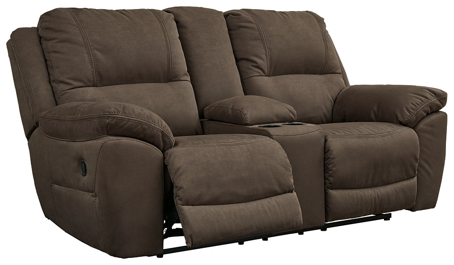 Next-Gen Gaucho DBL Rec Loveseat w/Console Royal Furniture