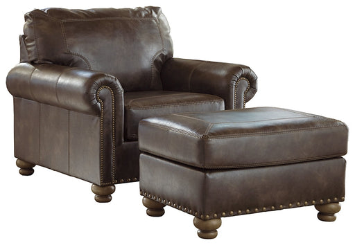 Nicorvo Chair and Ottoman Royal Furniture