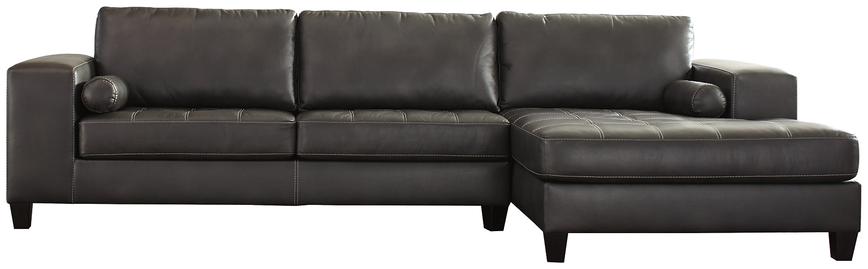 Nokomis 2-Piece Sectional with Ottoman Royal Furniture