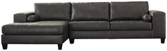 Nokomis 2-Piece Sectional with Ottoman Royal Furniture