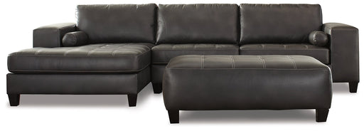 Nokomis 2-Piece Sectional with Ottoman Royal Furniture