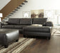 Nokomis 2-Piece Sectional with Ottoman Royal Furniture