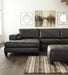 Nokomis 2-Piece Sectional with Ottoman Royal Furniture