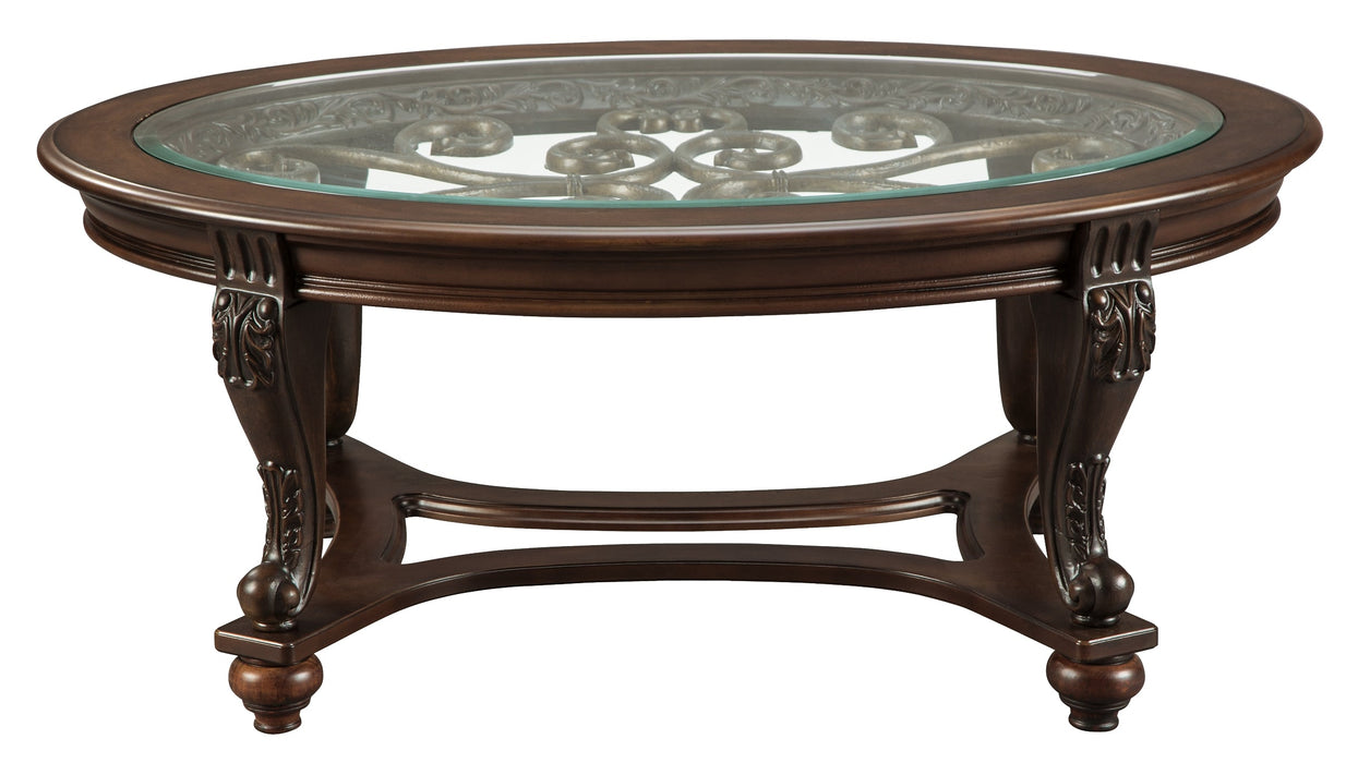 Norcastle Oval Cocktail Table Royal Furniture