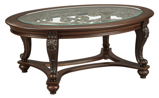 Norcastle Oval Cocktail Table Royal Furniture