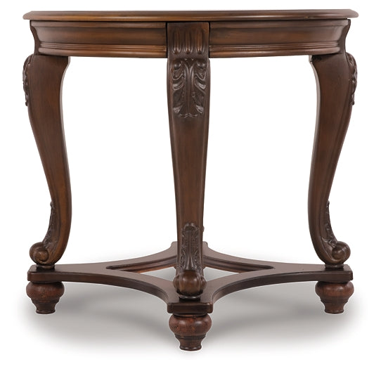 Norcastle Round End Table Royal Furniture