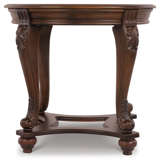 Norcastle Round End Table Royal Furniture