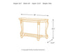 Norcastle Sofa Table Royal Furniture