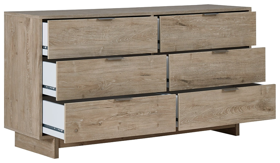 Oliah Six Drawer Dresser Royal Furniture