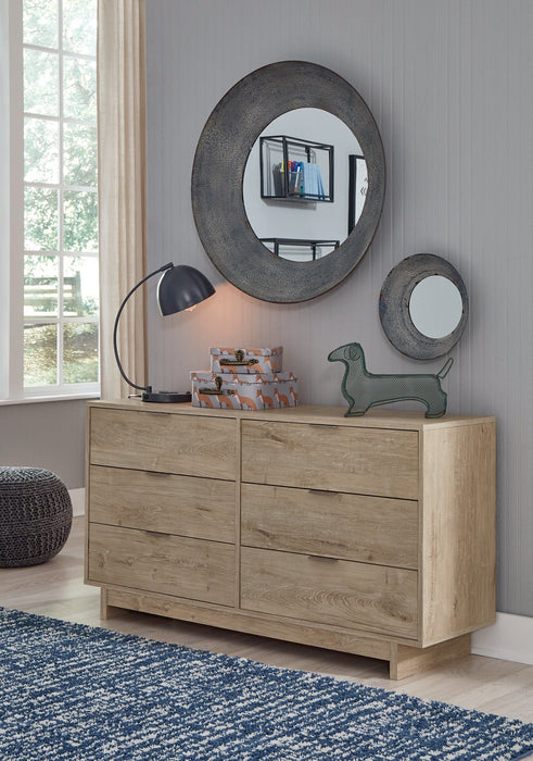 Oliah Six Drawer Dresser Royal Furniture