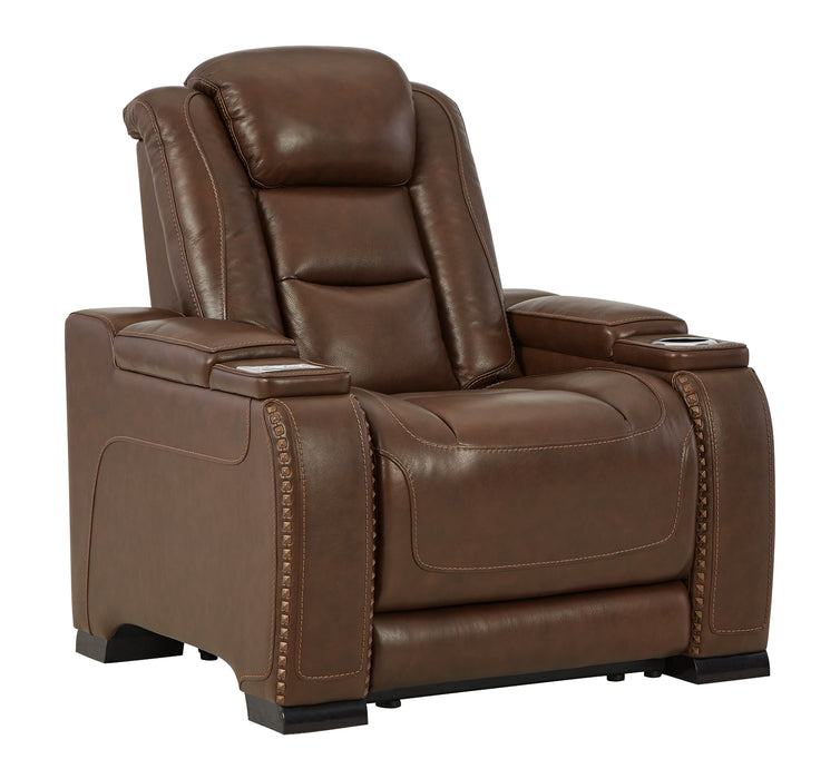 The Man-Den PWR Recliner/ADJ Headrest