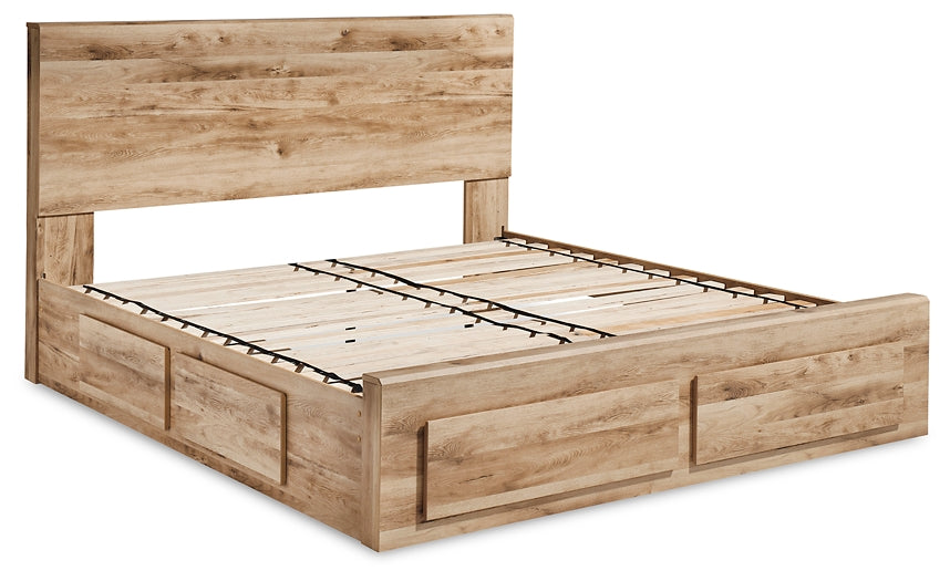 Hyanna  Panel Storage Bed With 1 Under Bed Storage Drawer