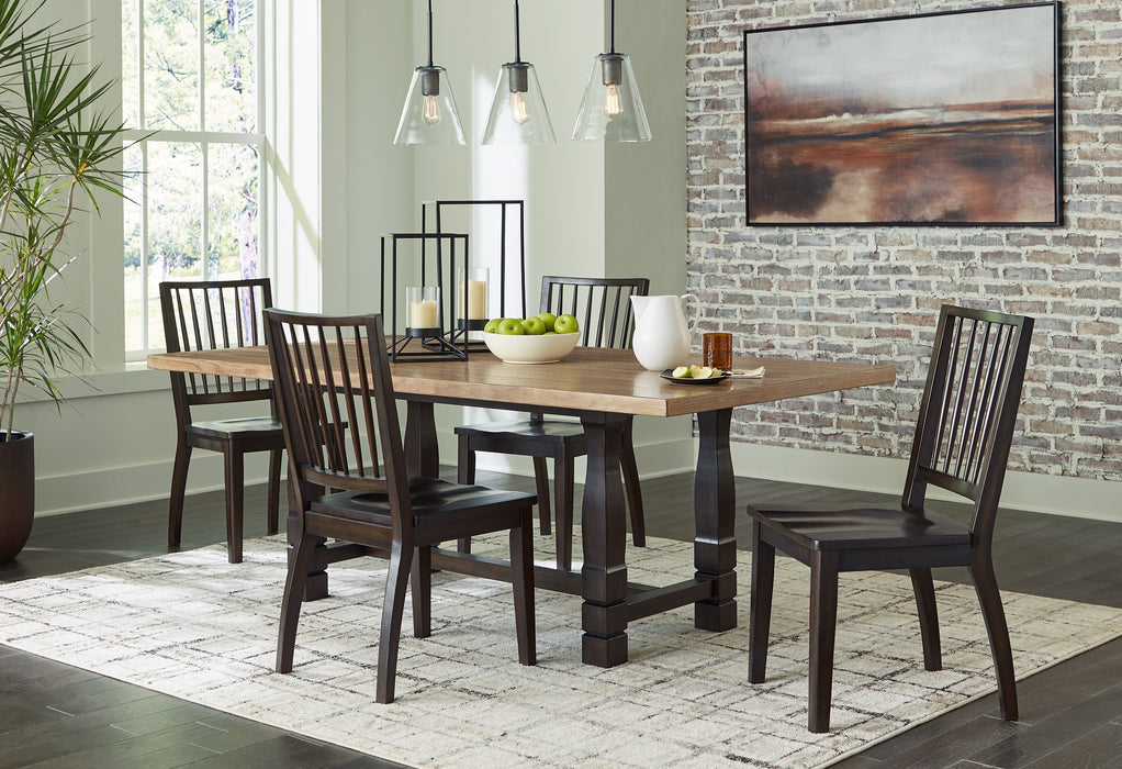 Charterton Dining Table and 4 Chairs