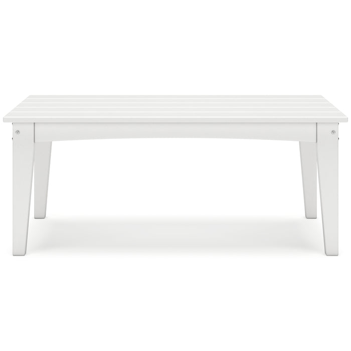 Hyland wave Rectangular Cocktail Table