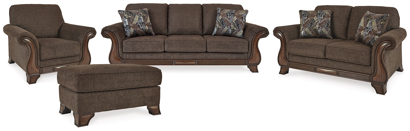 Miltonwood Sofa, Loveseat, Chair and Ottoman